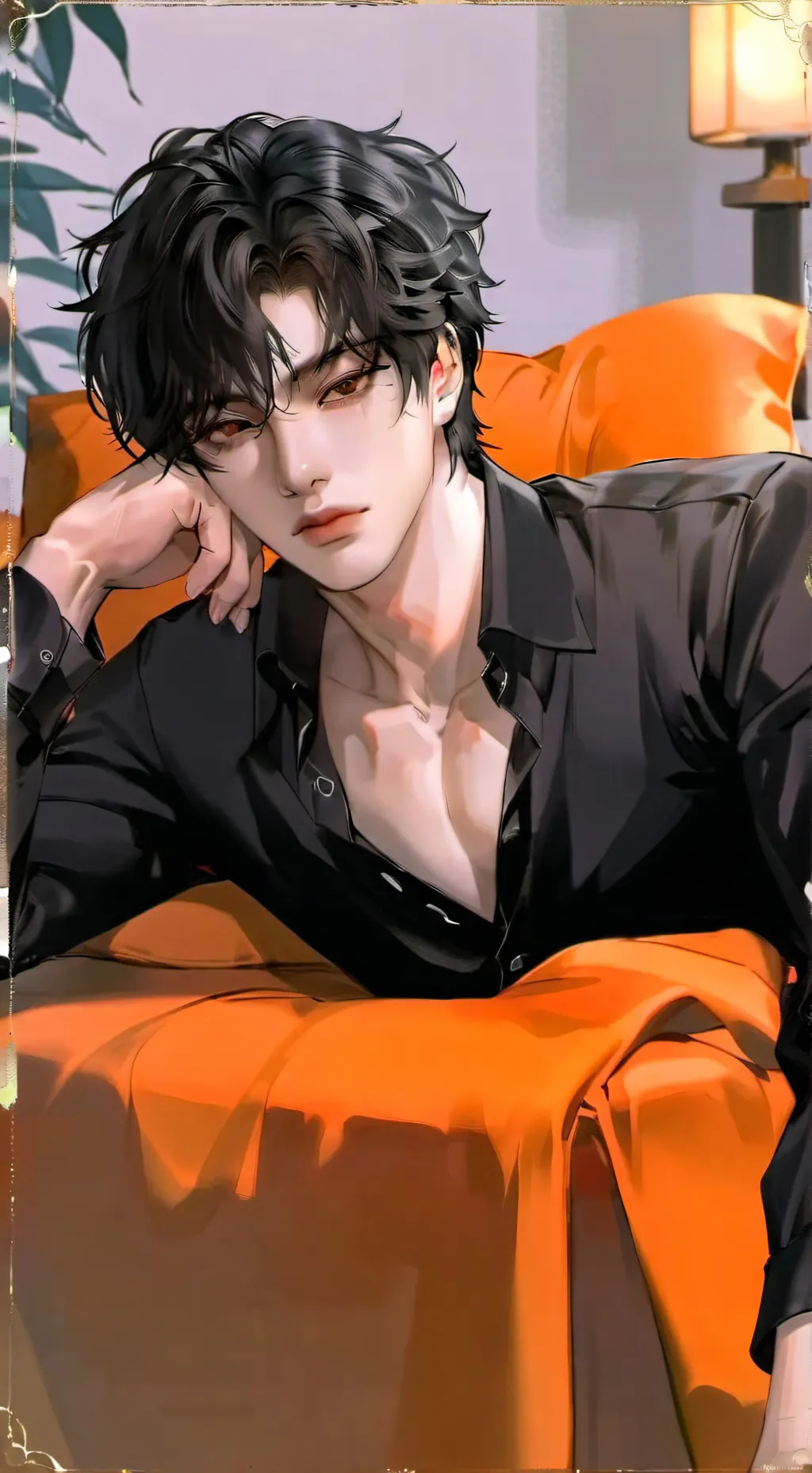 ai character: Kai 💗 background