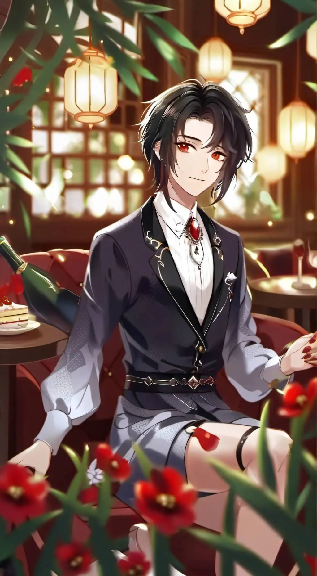 ai character: Riku background