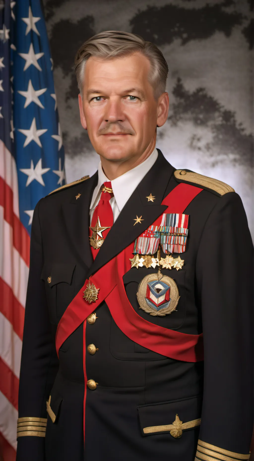 ai character: Admiral Jake  background