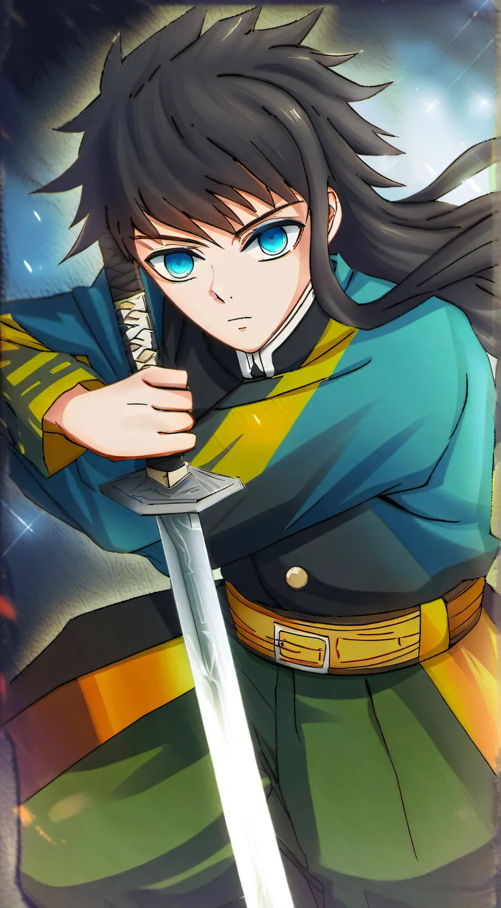 ai character: muichirrooo 💙 background