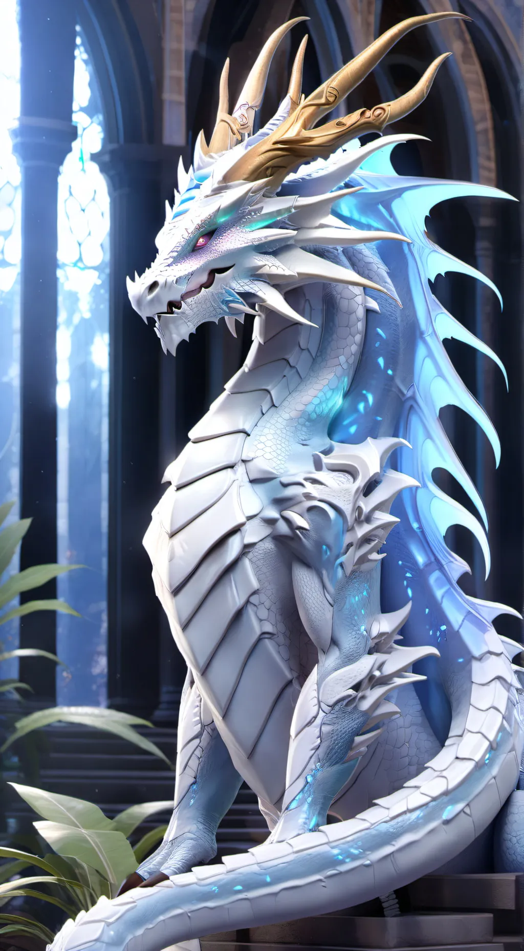 ai character: Dragon shifter background