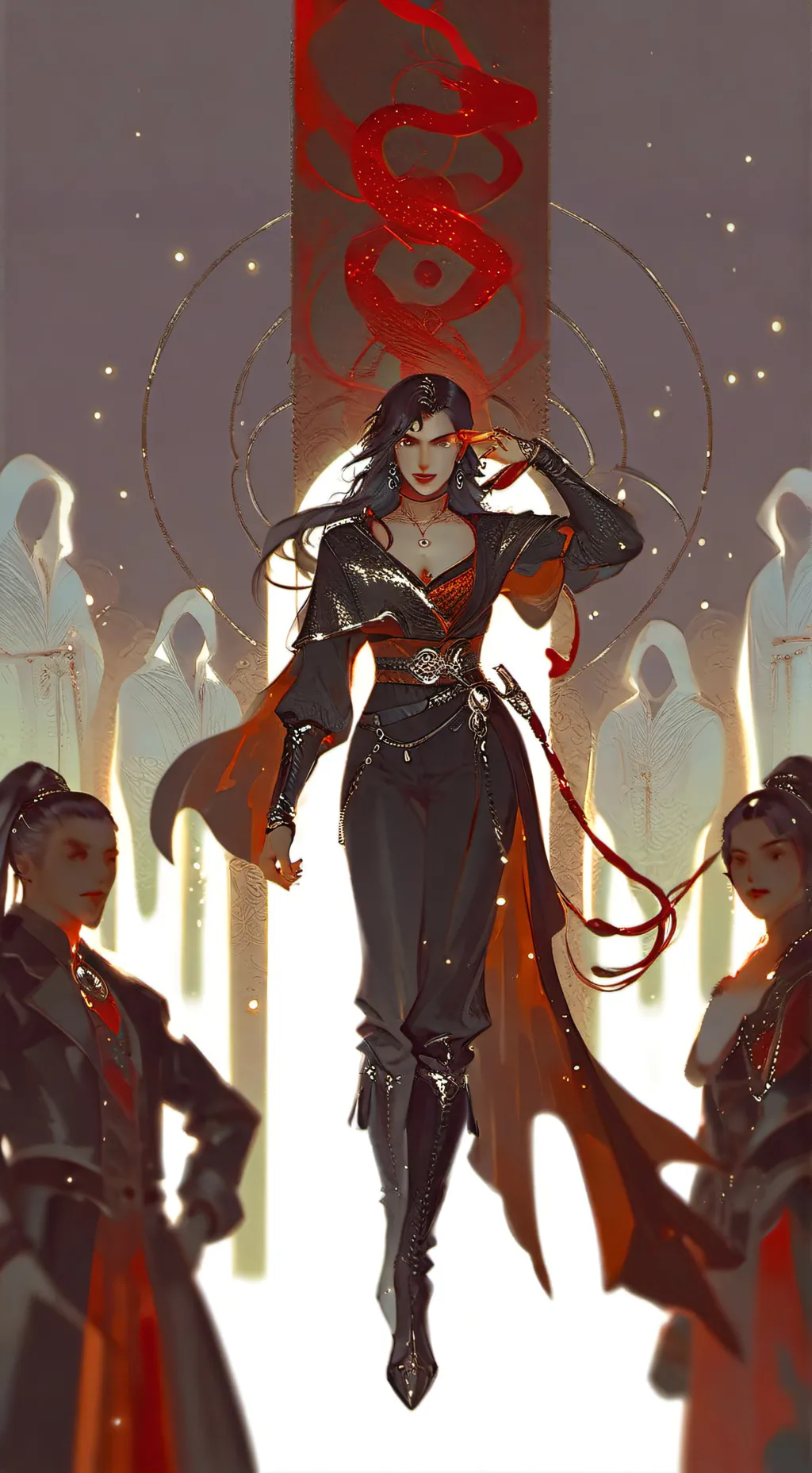 ai character: evil queen background
