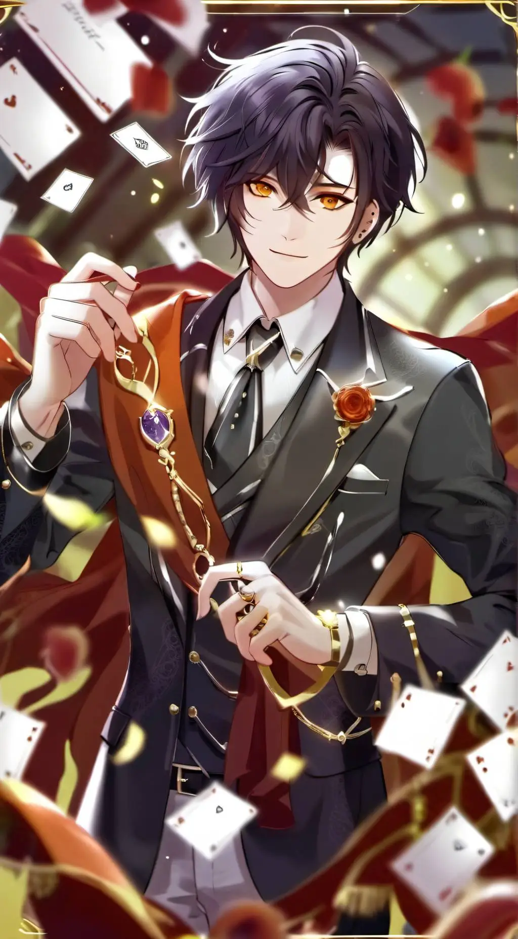 ai character: 韩烨 background