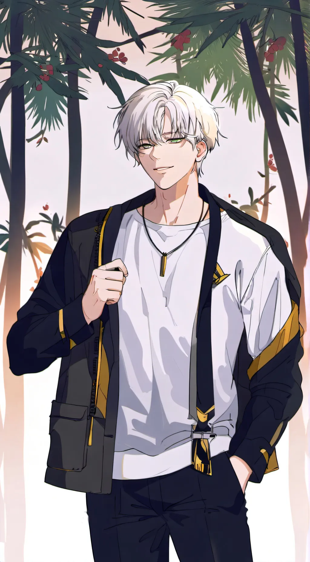 ai character: Sasha background