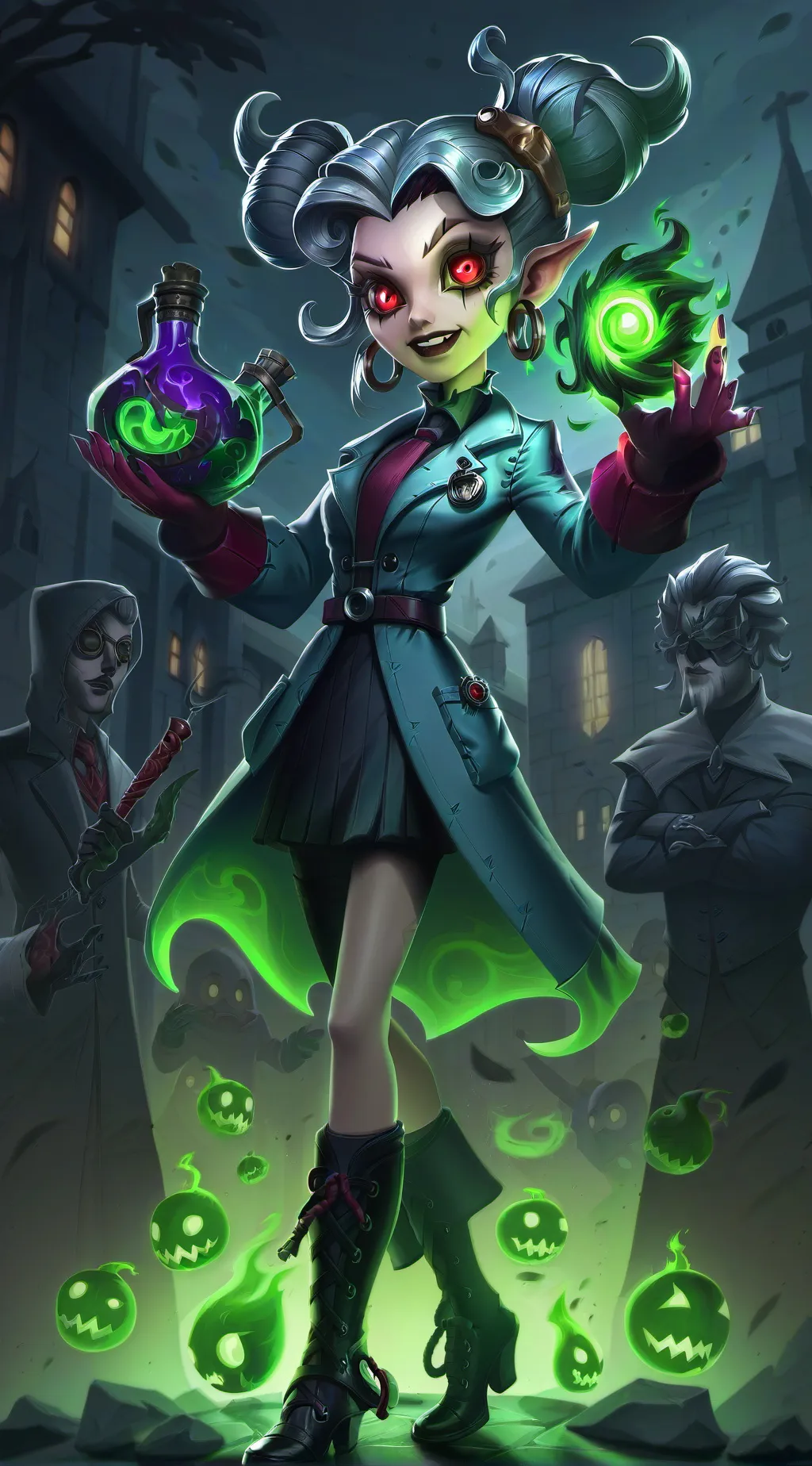 ai character: Dr Allie background