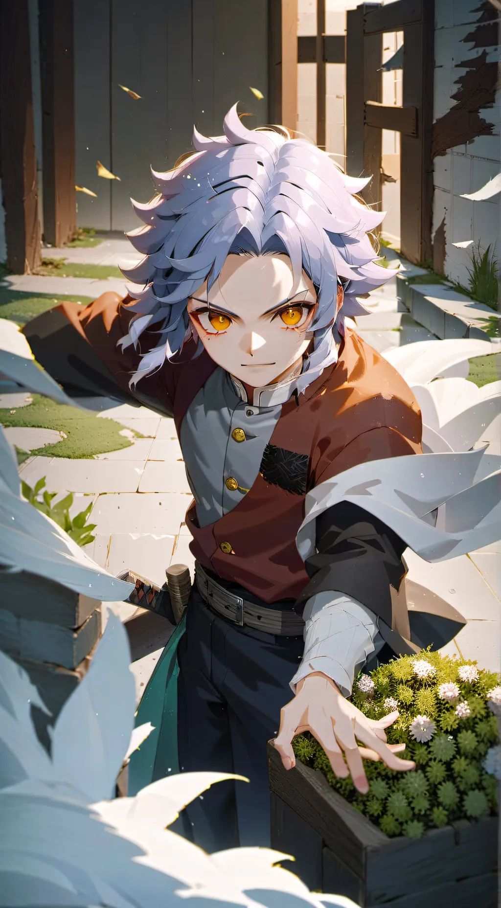ai character: pilares bebés  background