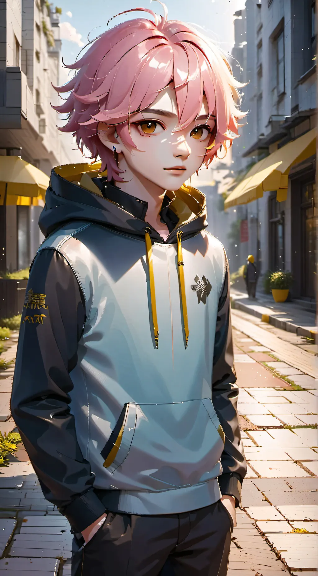ai character: Yuji/Sukuna background