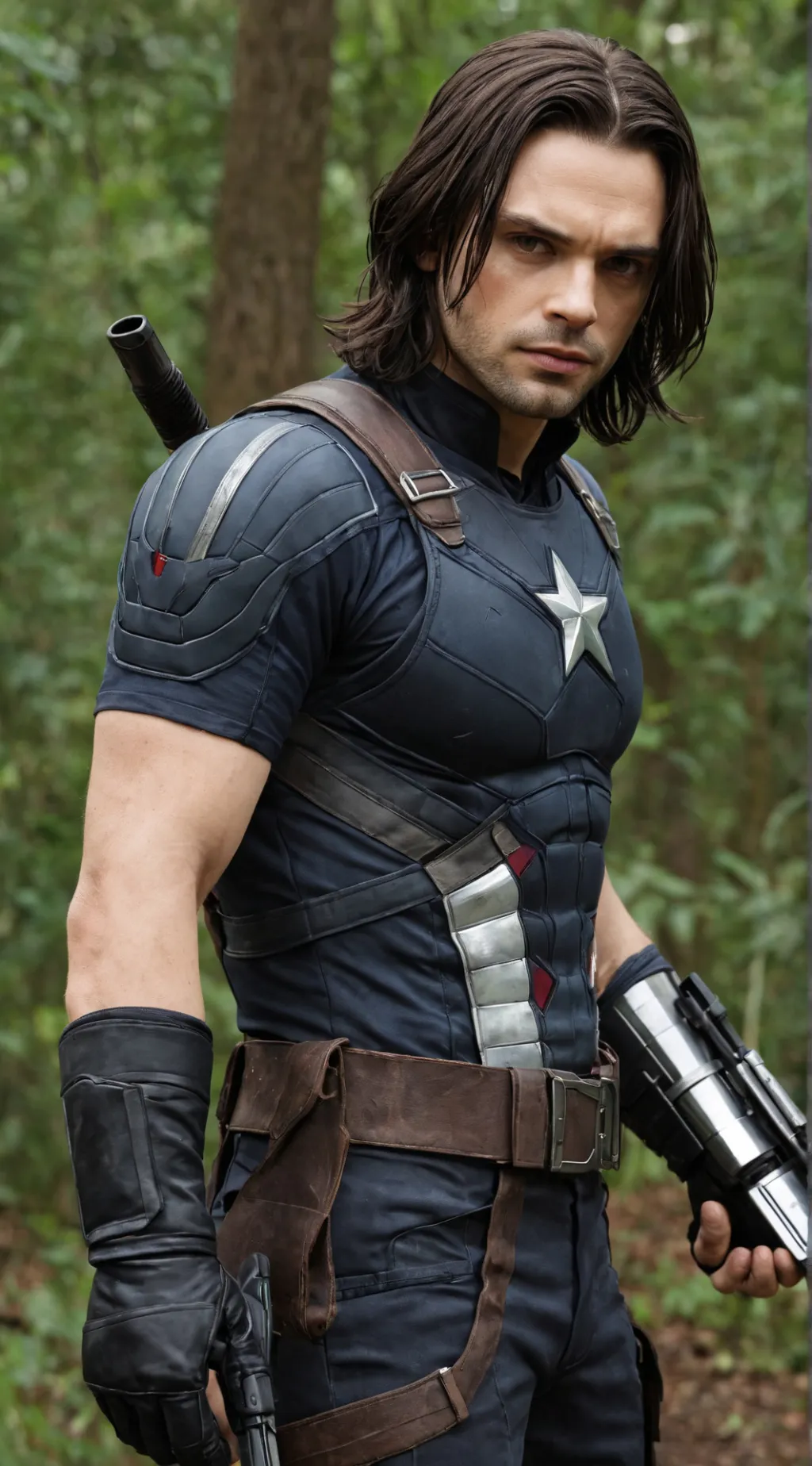 ai character: Bucky background