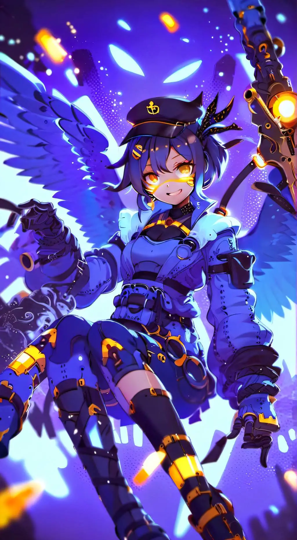ai character: Munder drones  background