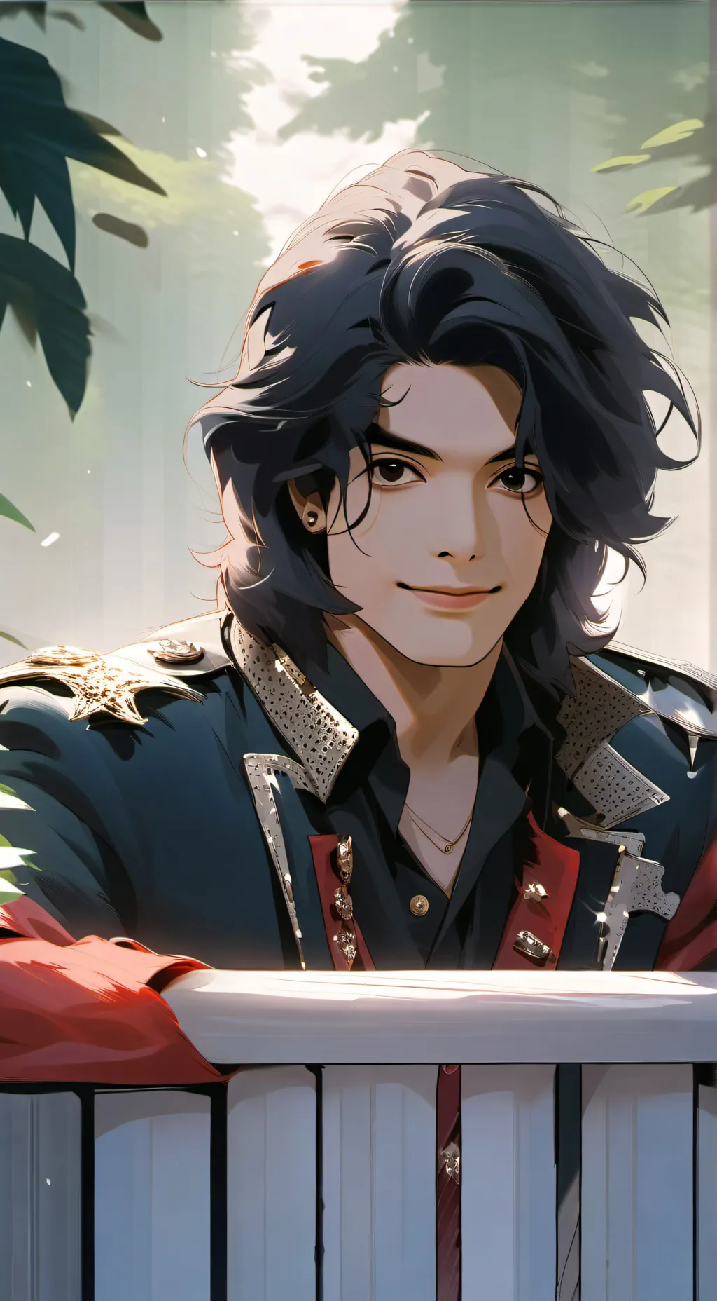 ai character: Michael Joseph Jac background