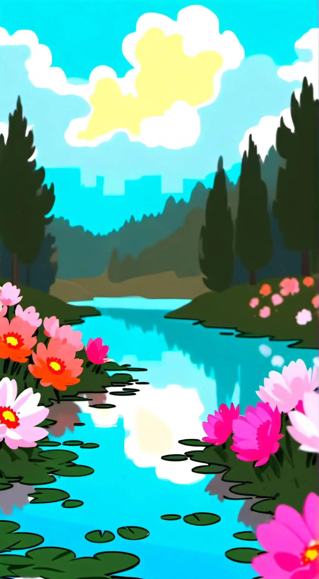 ai character: Plants vs zombies background
