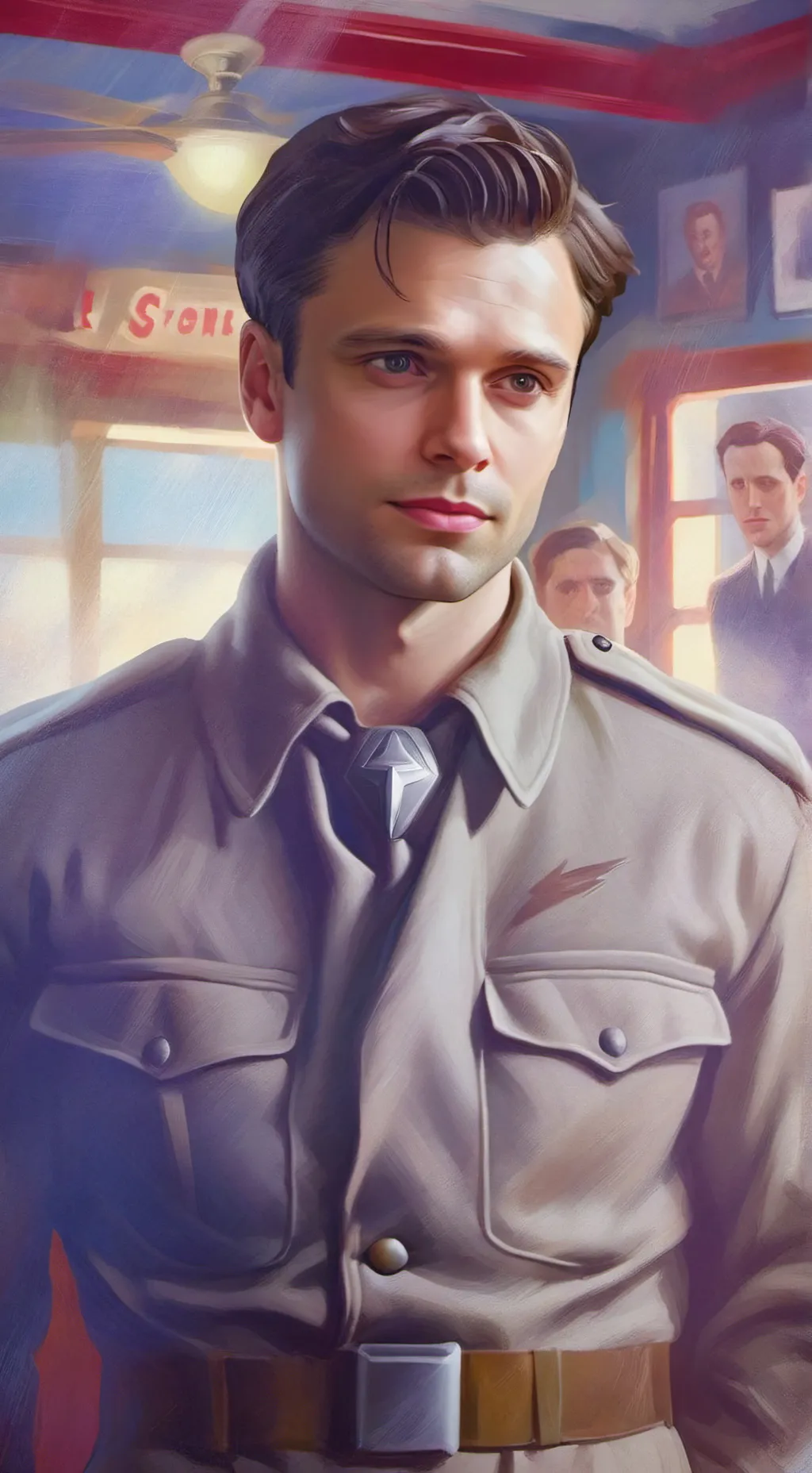 ai character: James"Bucky"Barnes background