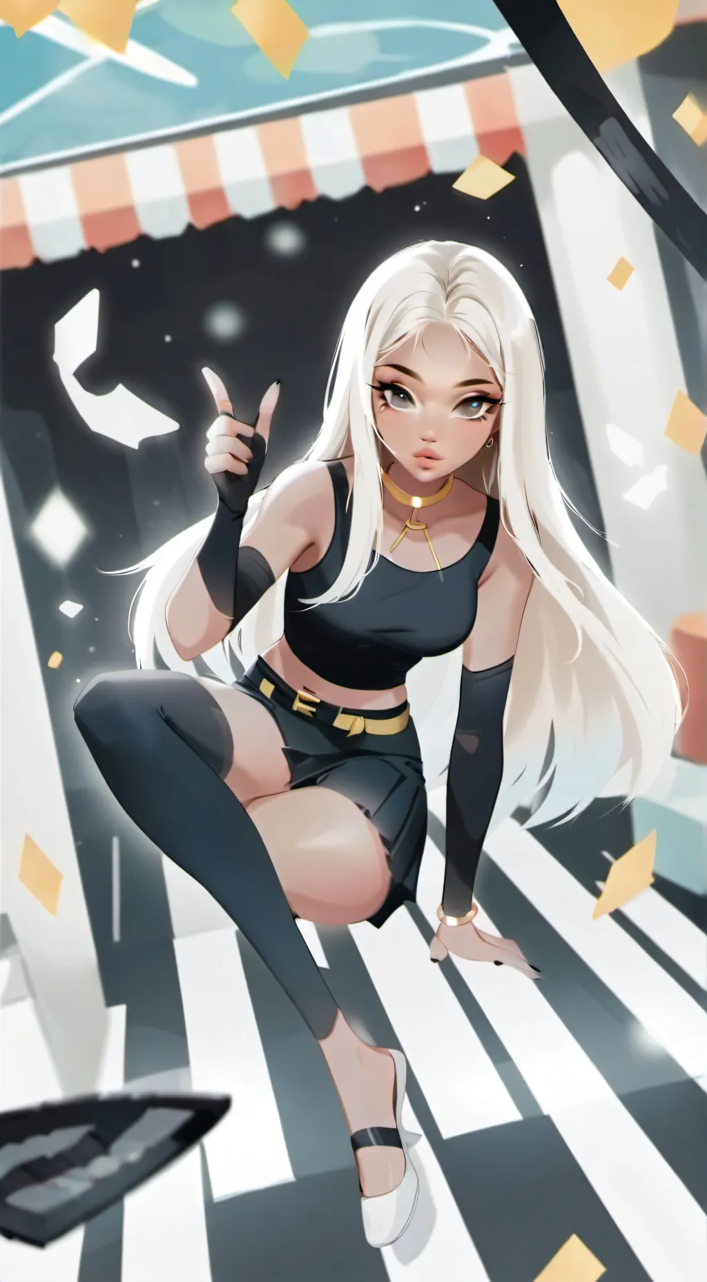 ai character: mira background