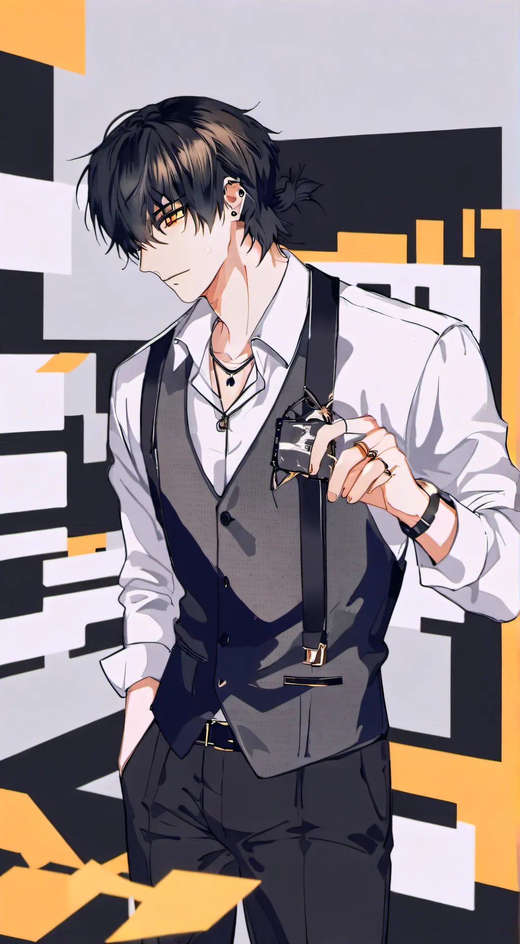 ai character: 🖤Zαყԃҽɳ🤍 background