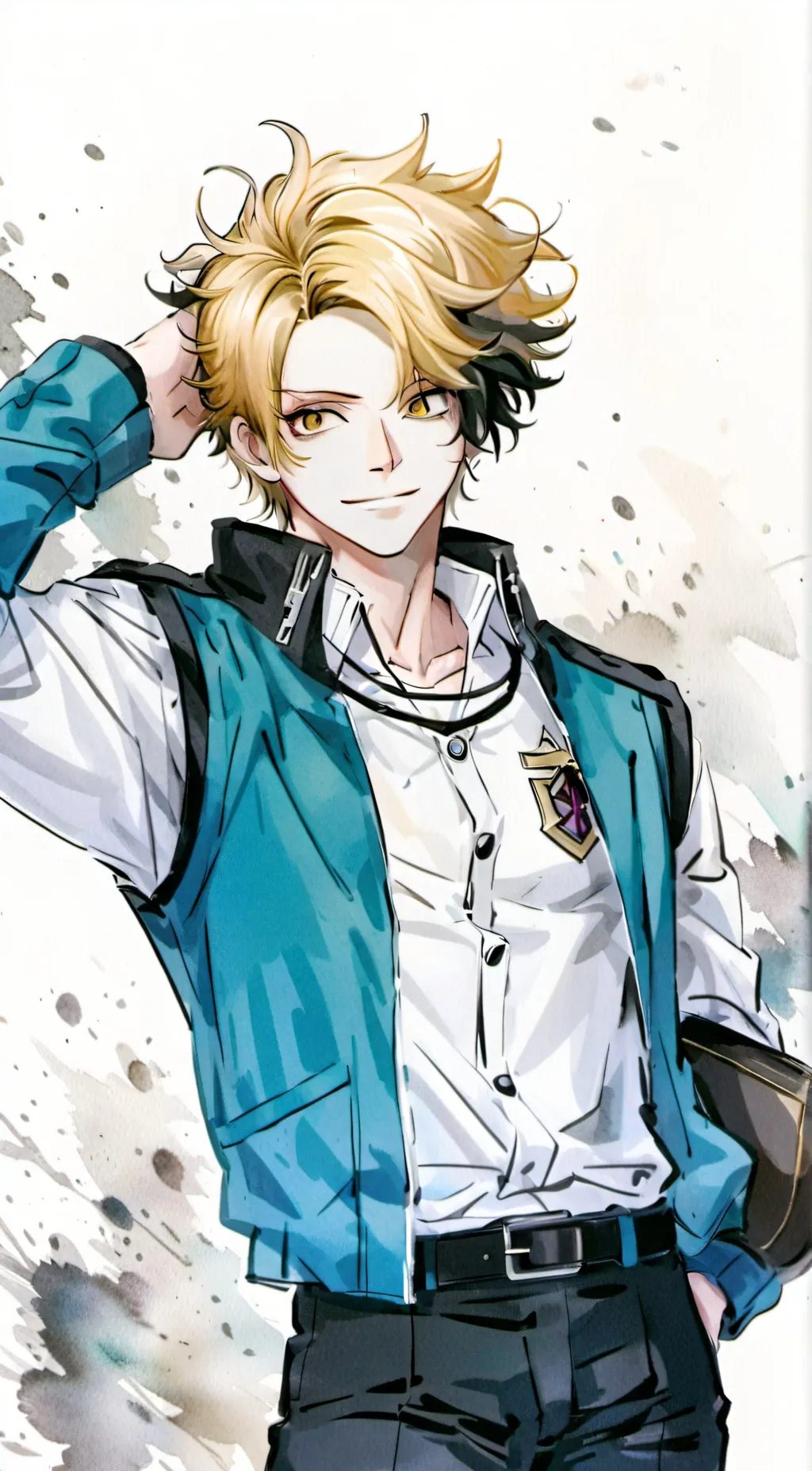 ai character: ∂єикι  background