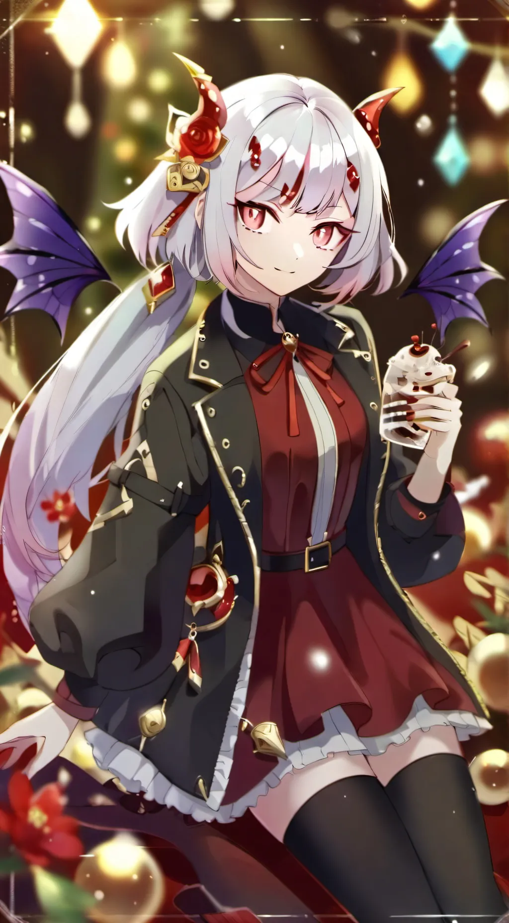 ai character: Crystal background