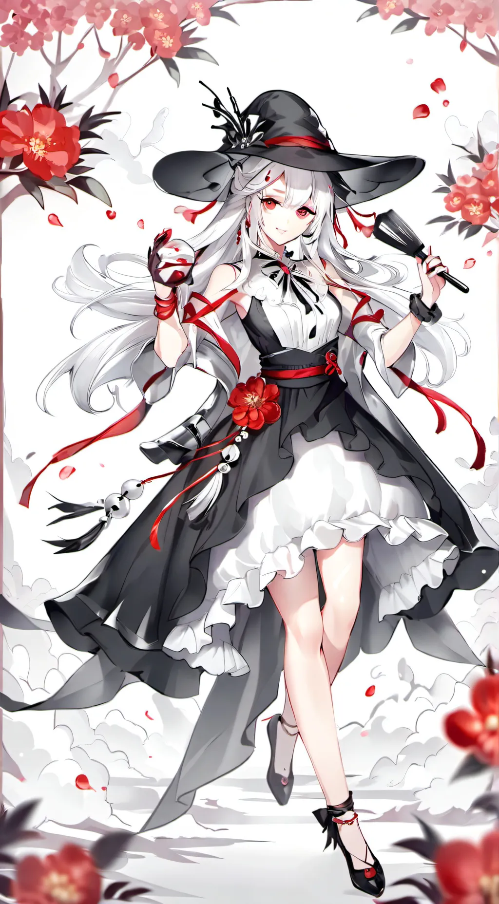 ai character: lila x durple background