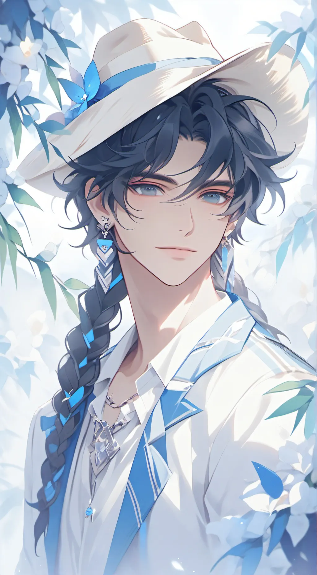 ai character: FELIX ❤️ background