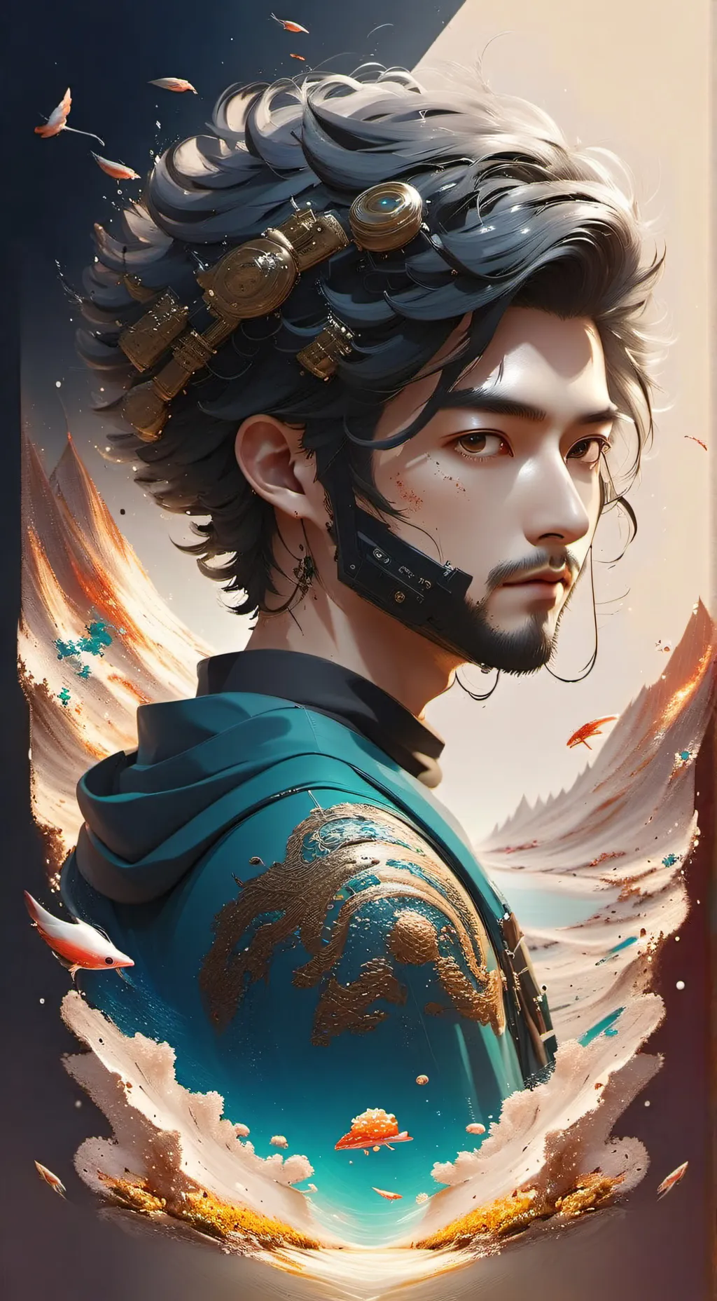 ai character: player 456(gi-hun) background