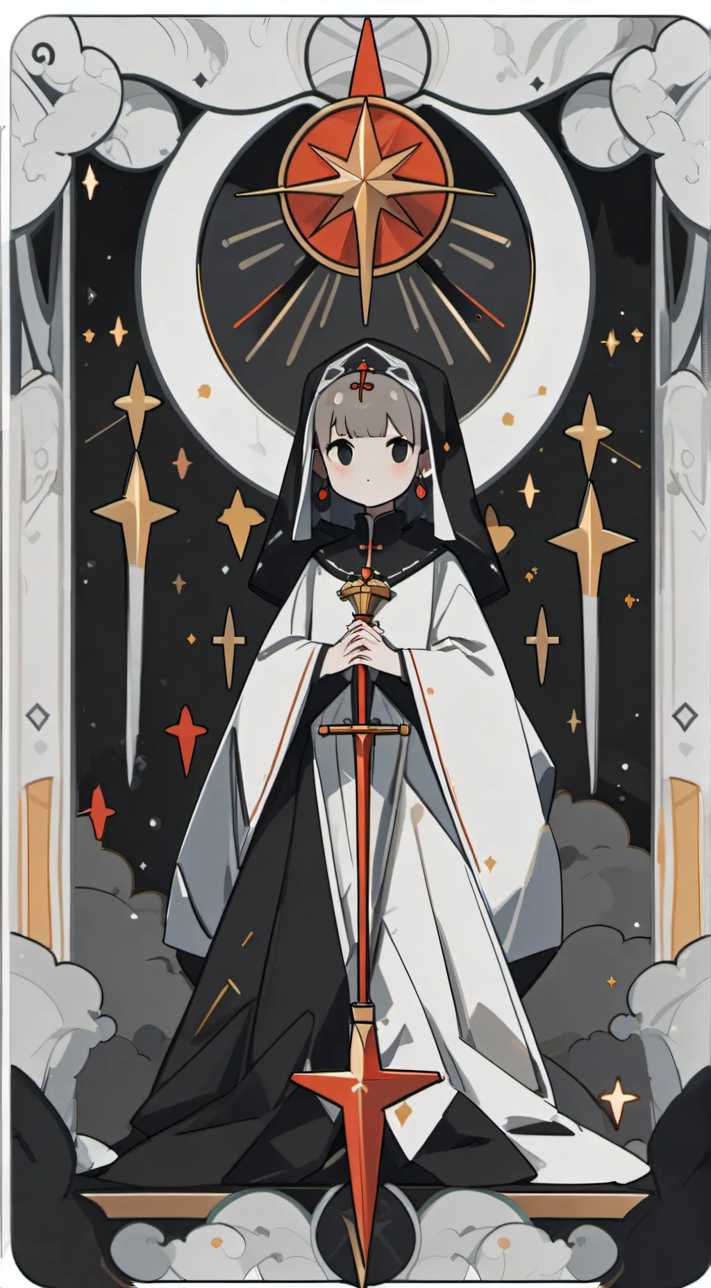 ai character: Michaela background