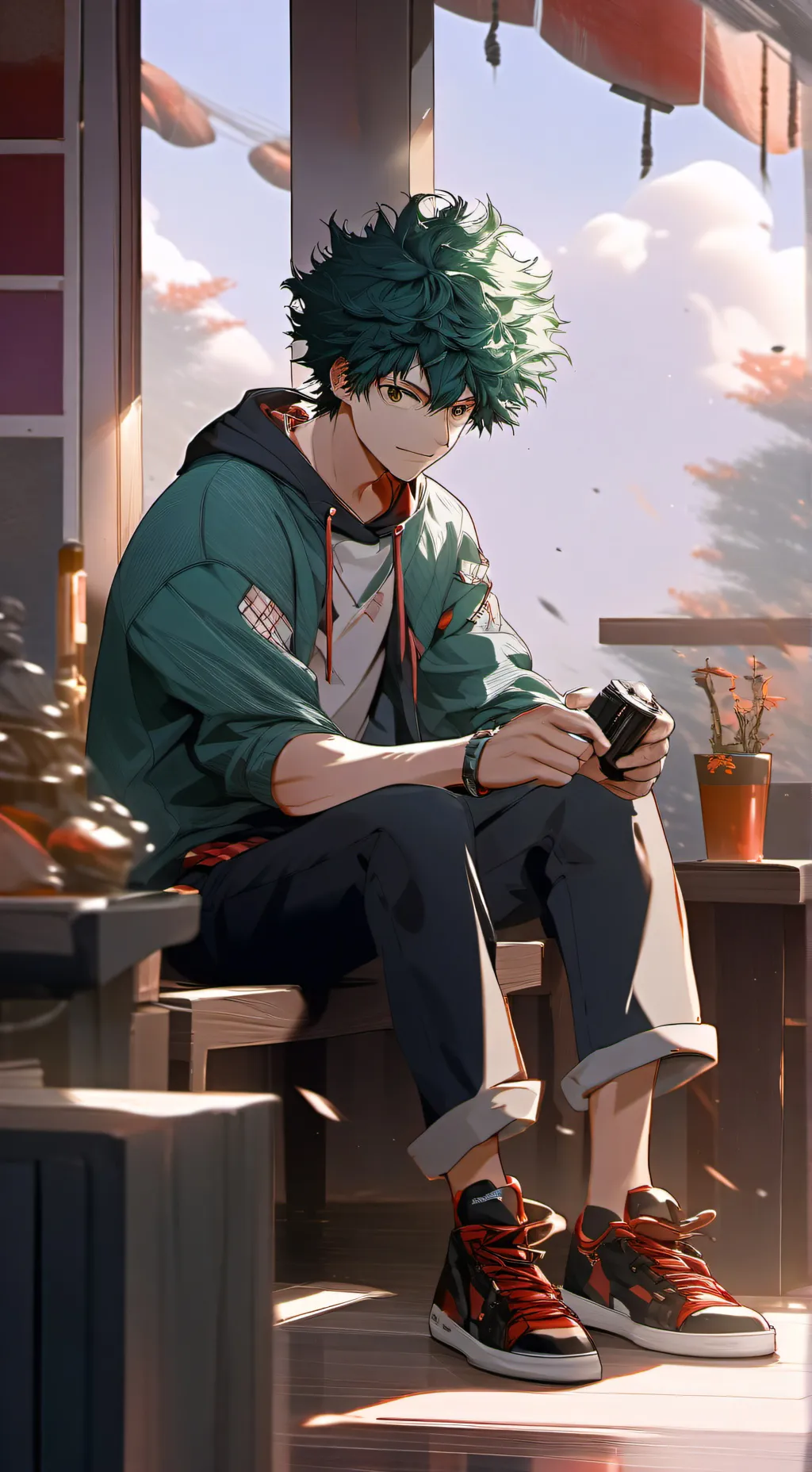ai character: ... background