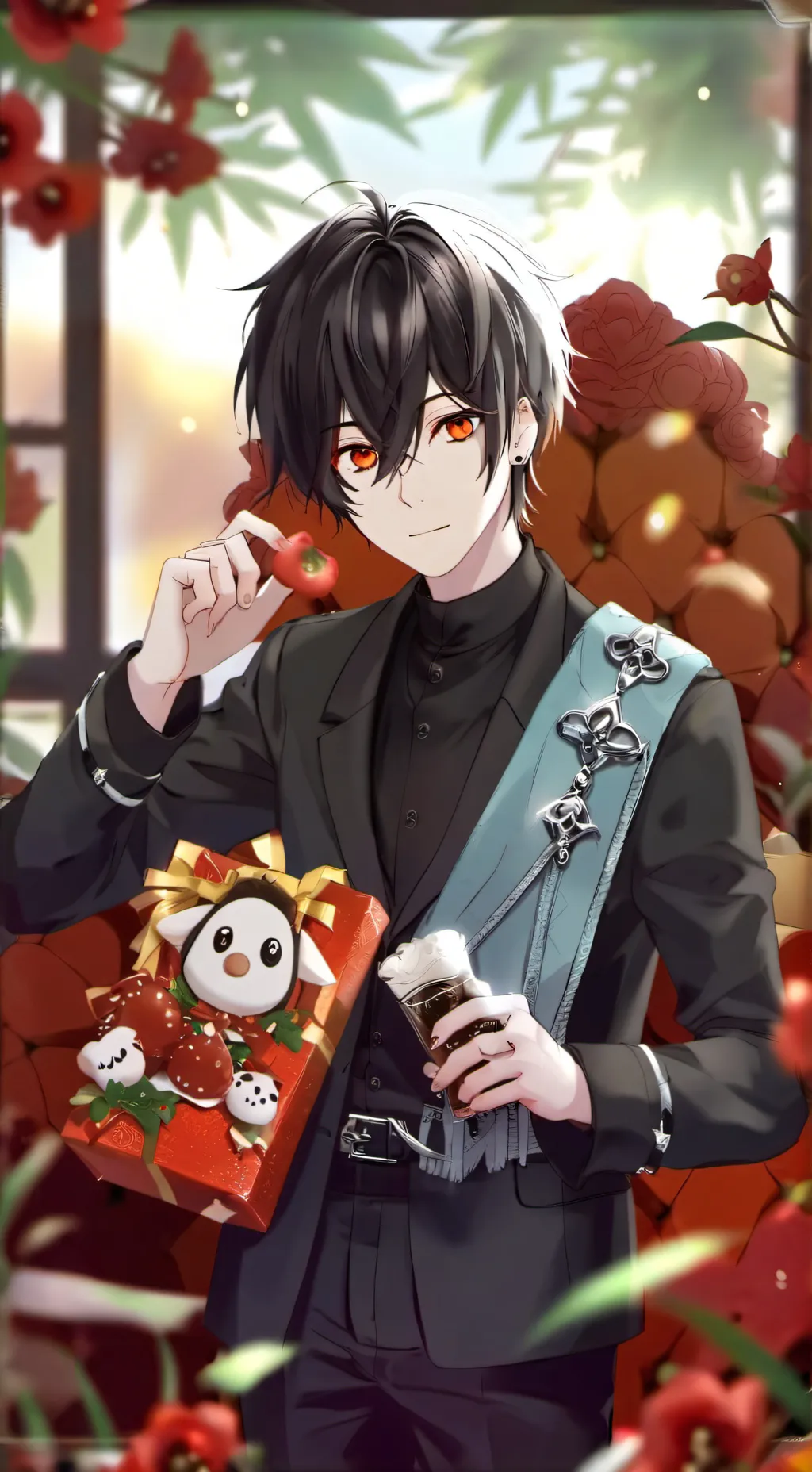 ai character: Leon background
