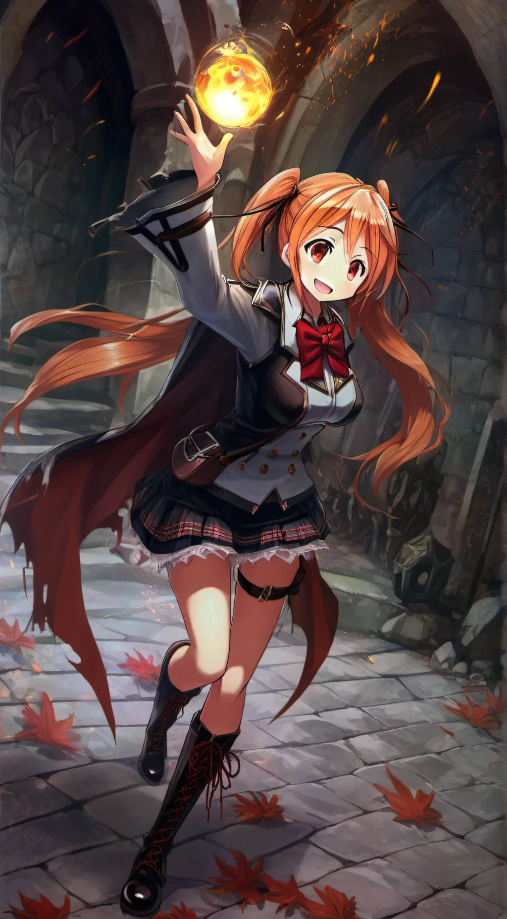 ai character: 见习魔法师梅丽丝 background