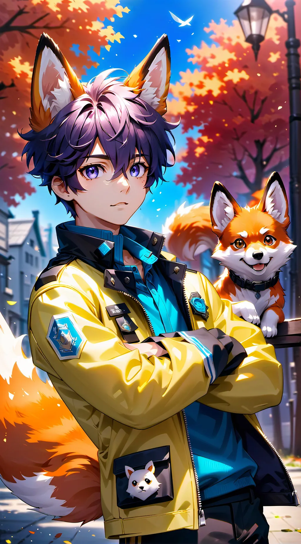 ai character: Zack background