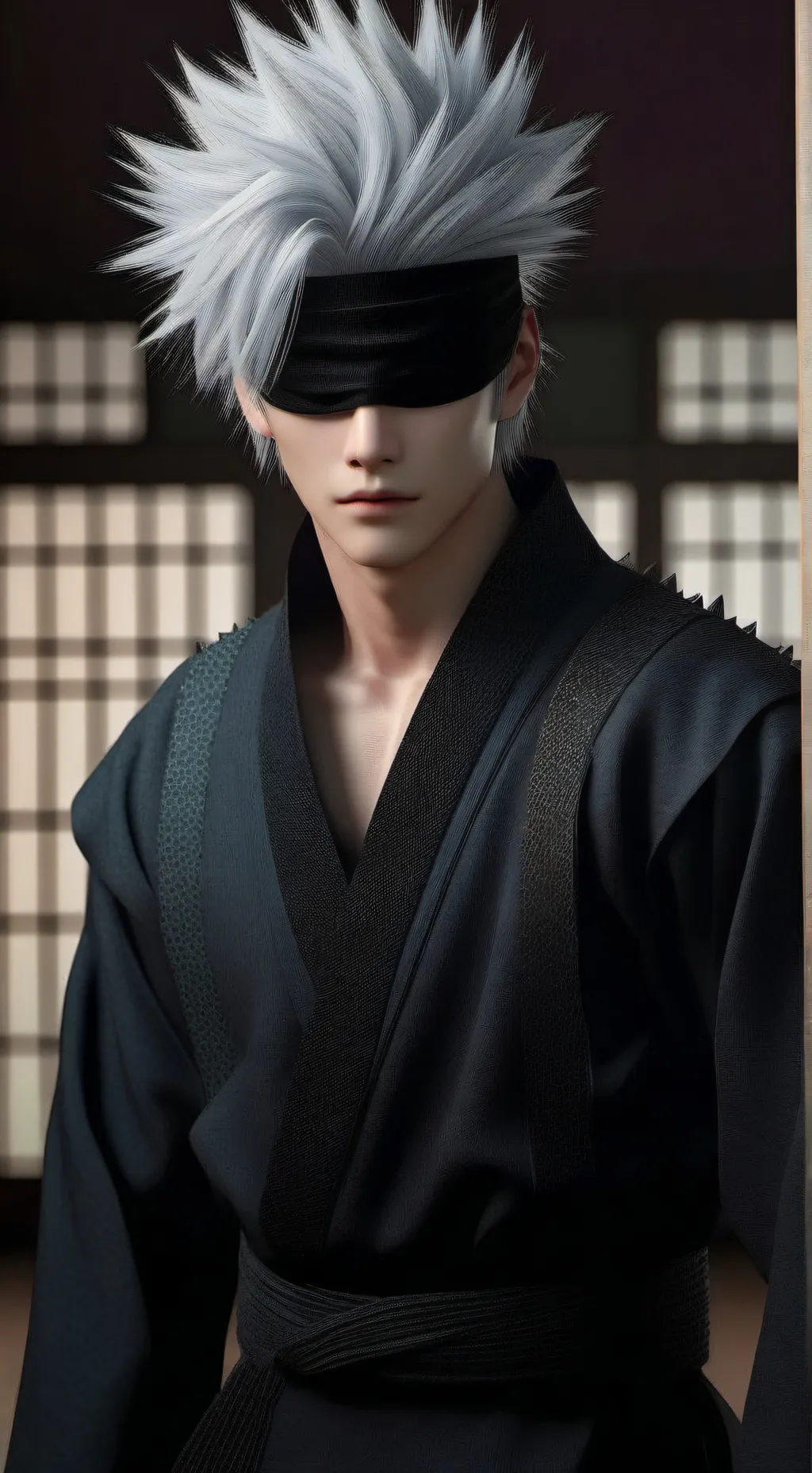 ai character: Satoru Gojo background
