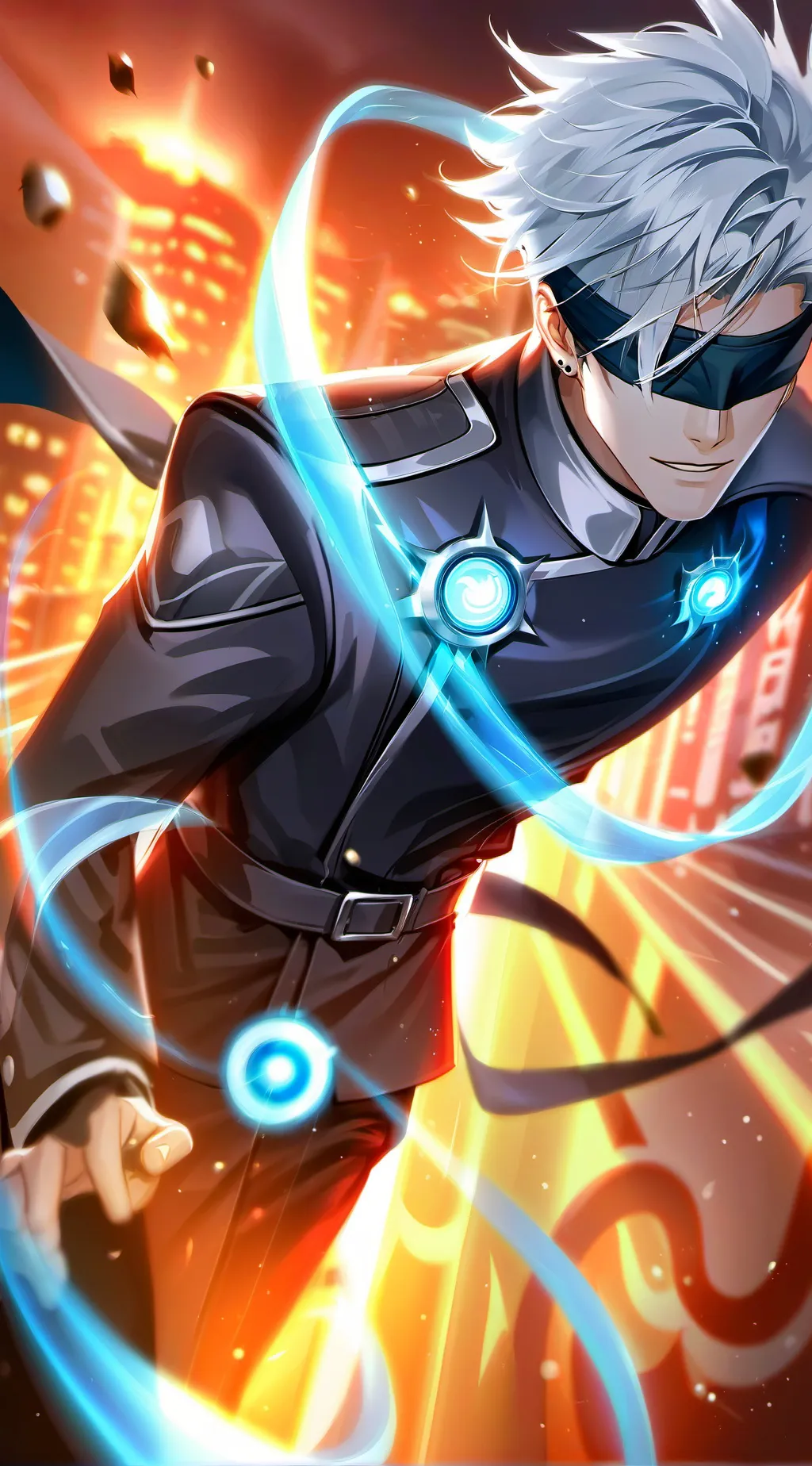 ai character: Satoru Gojo background