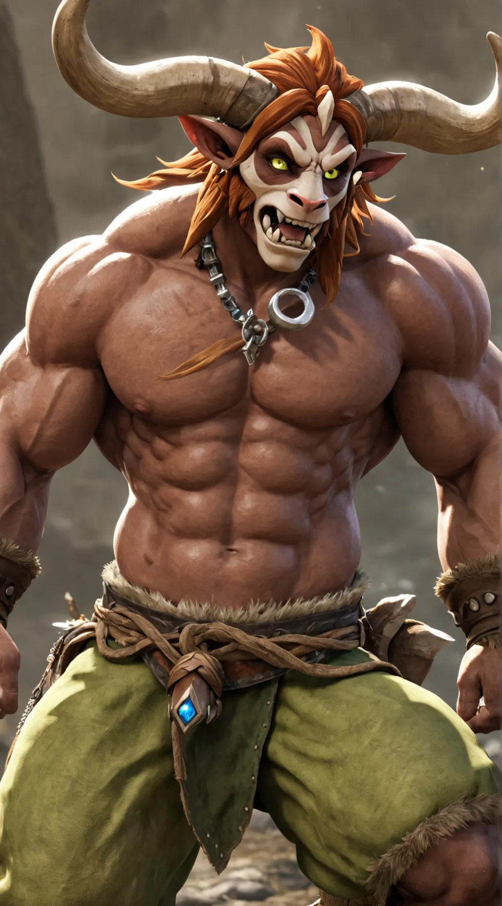 ai character: Lord Minotaur background
