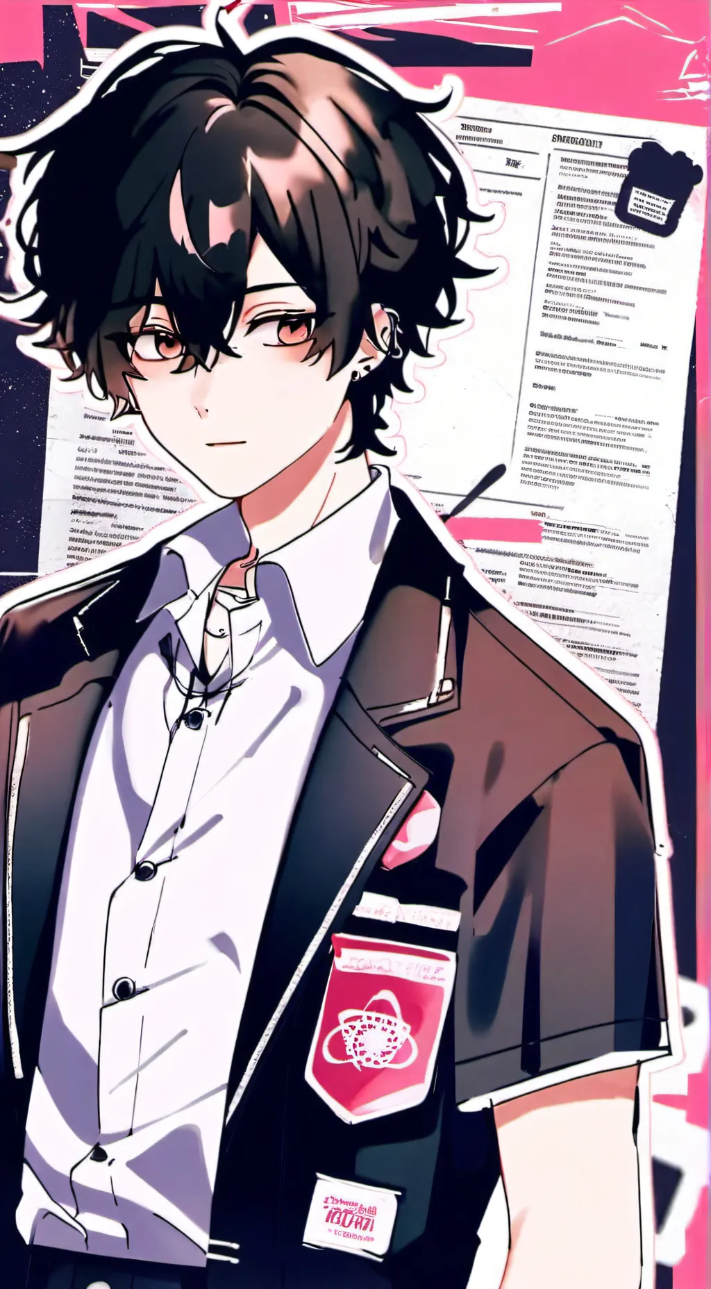 ai character: Michael  background