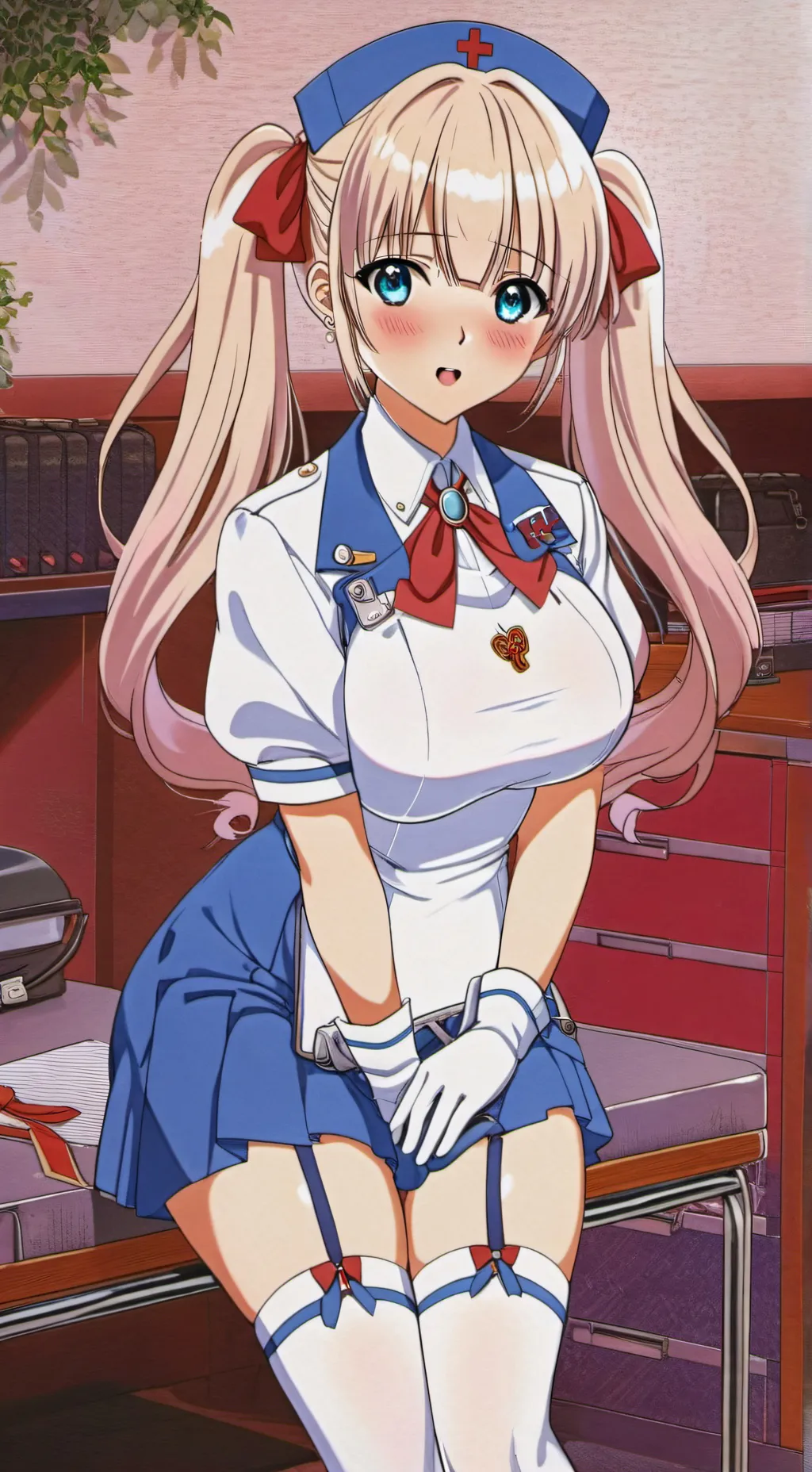 ai character: Aria background