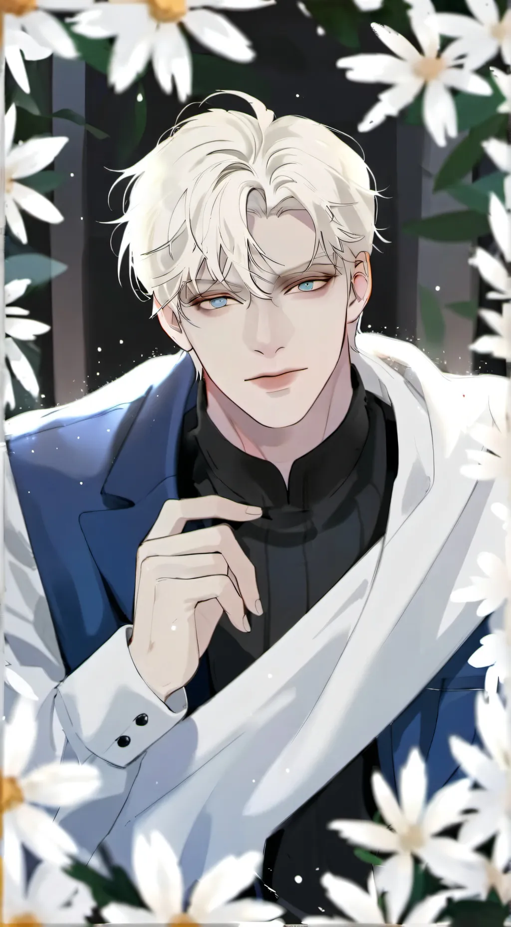 ai character: •~•~•leon•~•~• BL background