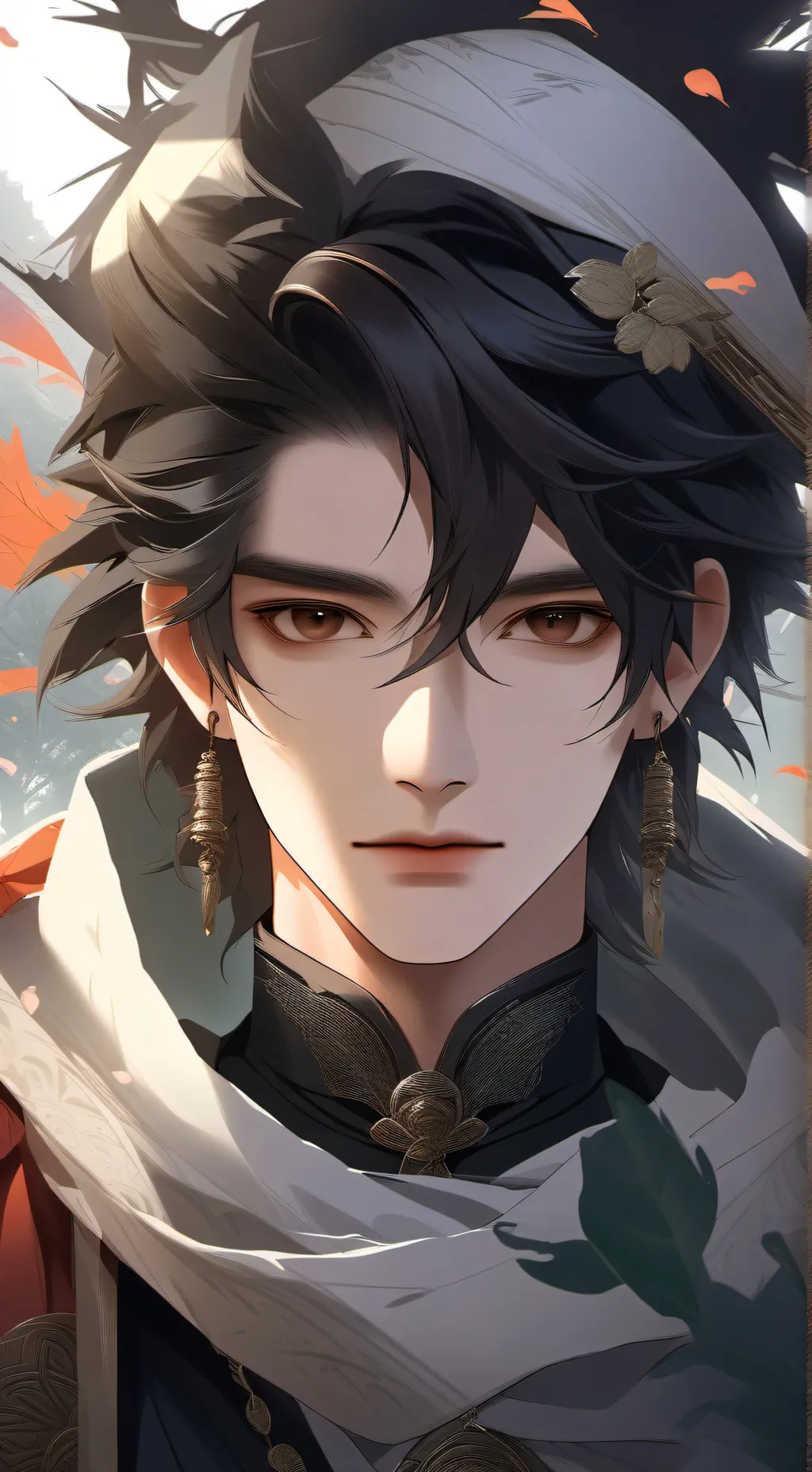 ai character: God of life & deat background