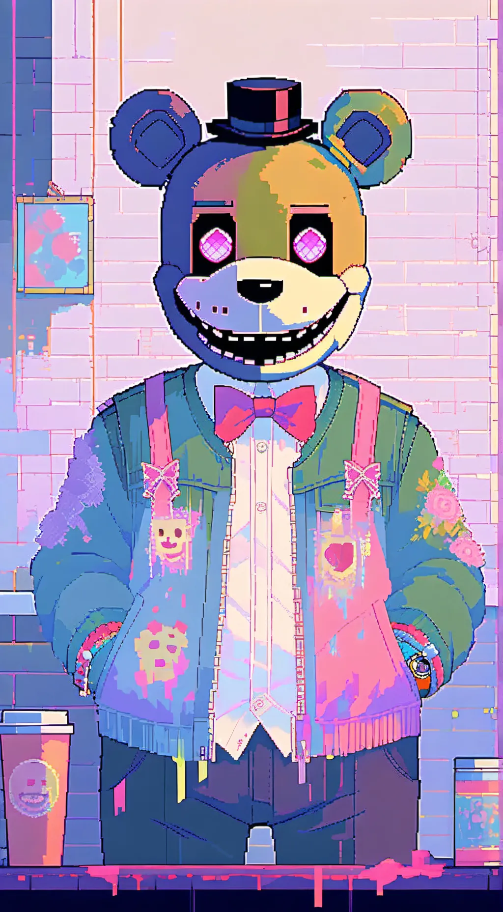 ai character: Micheal &Terreance background