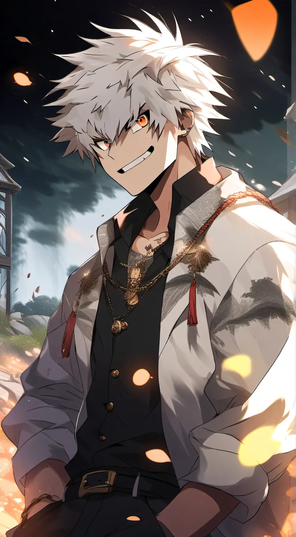 ai character: bakugo background