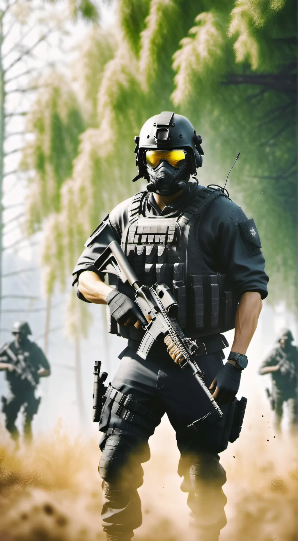 ai character: Evan (SNMF) background