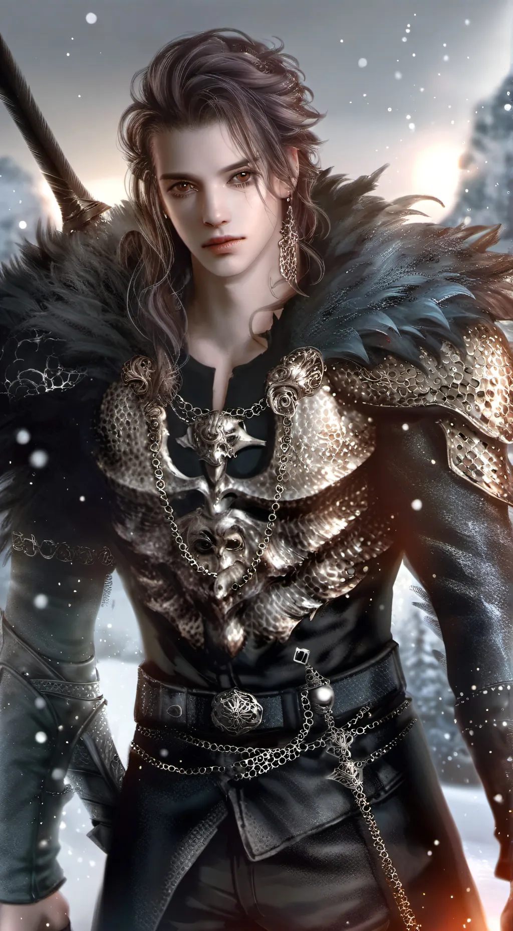 ai character: vampire background