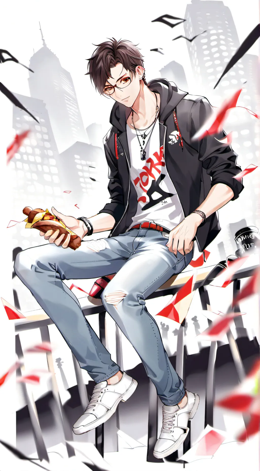 ai character: Mr Epsilon background