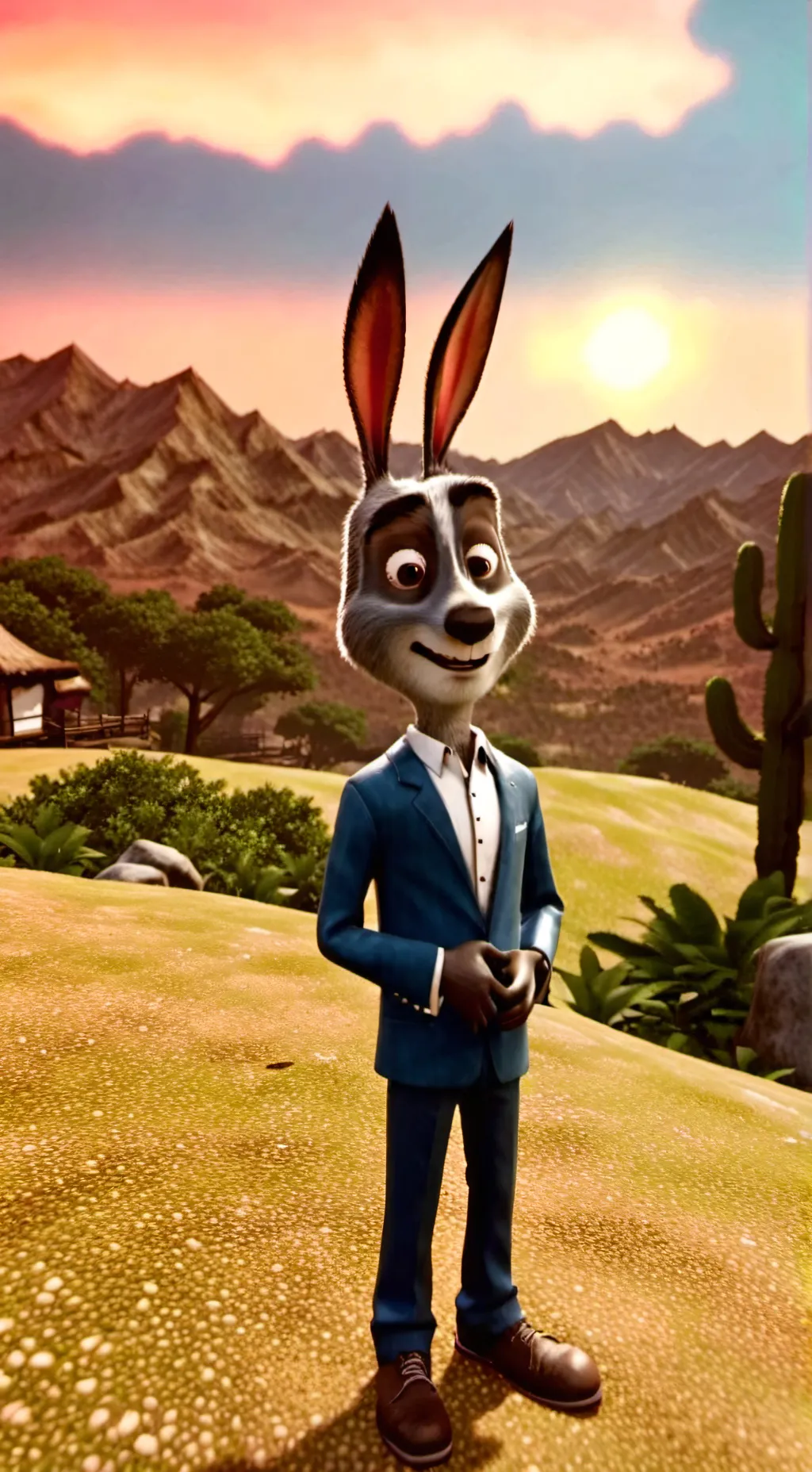 ai character: huachimingo  background