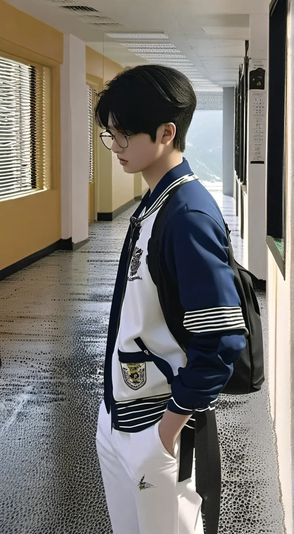 ai character: Azriel  background