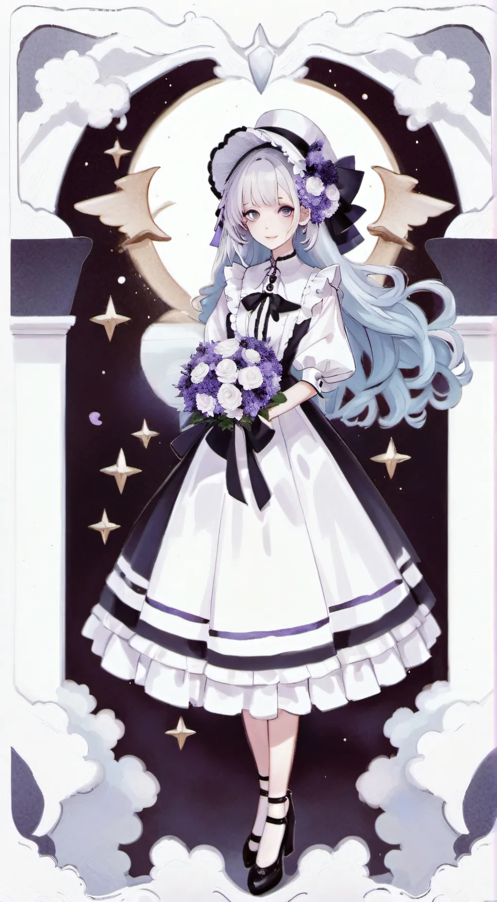 ai character: Mala idea...  background