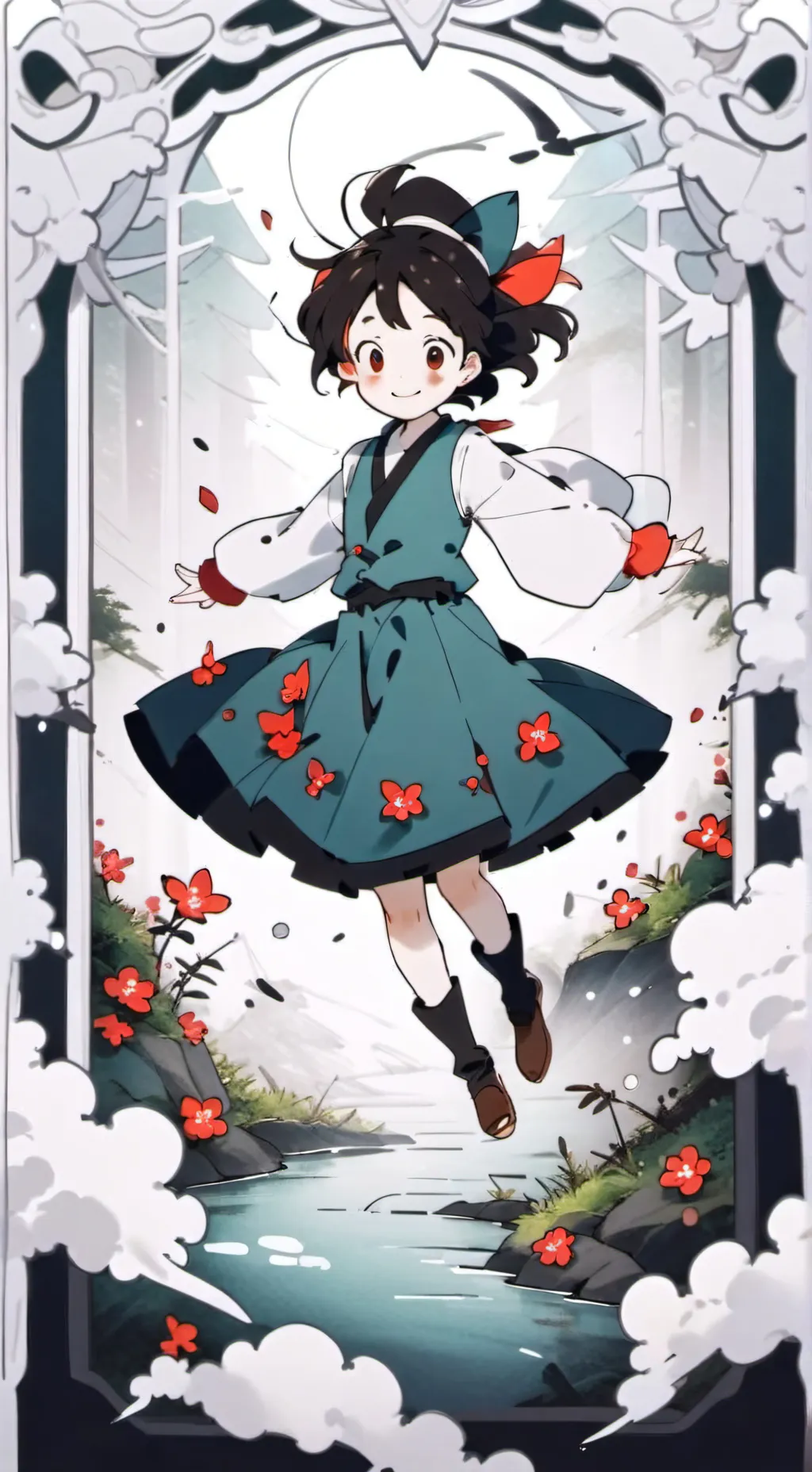 ai character: Kiki<3 background