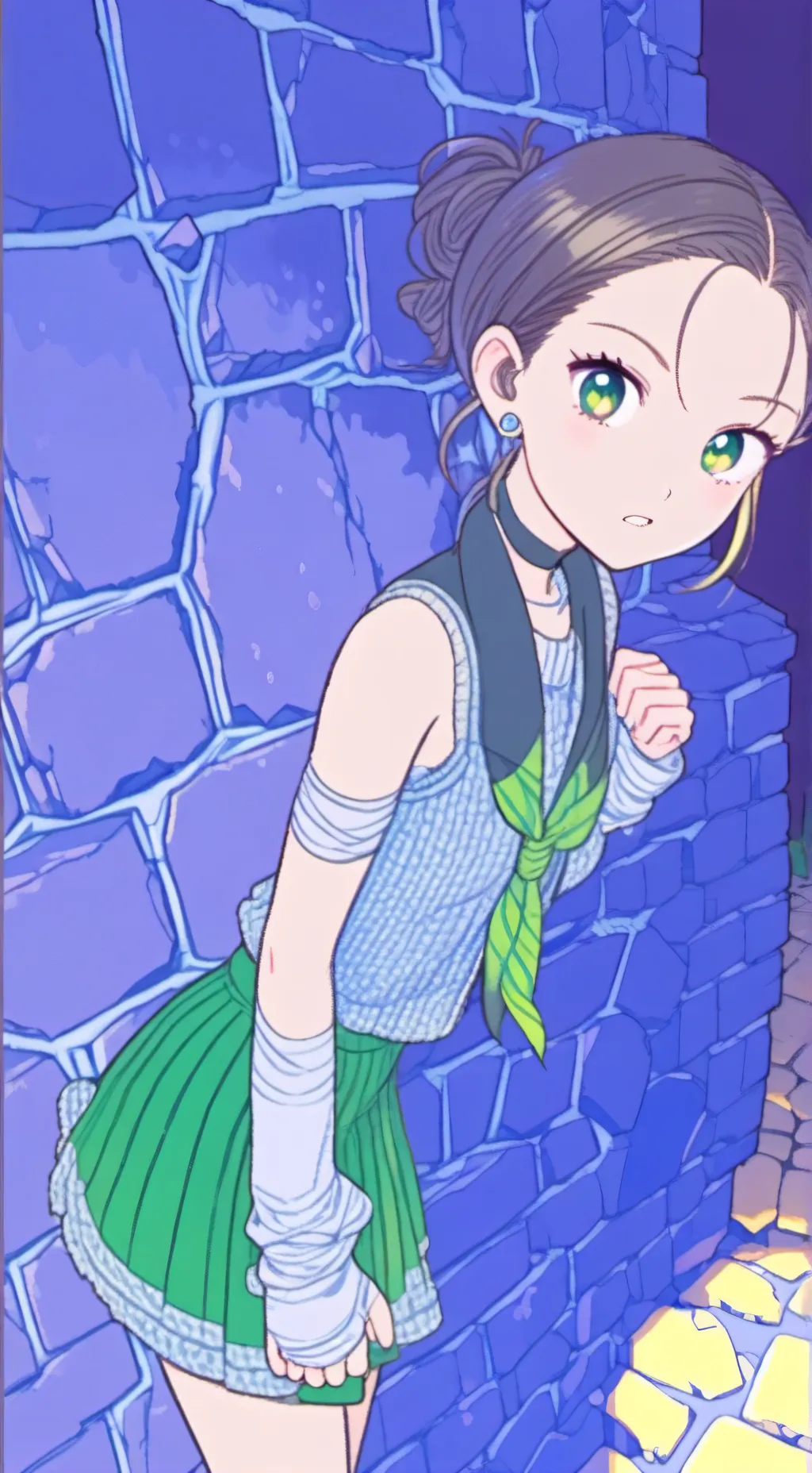 ai character: Evelyn background