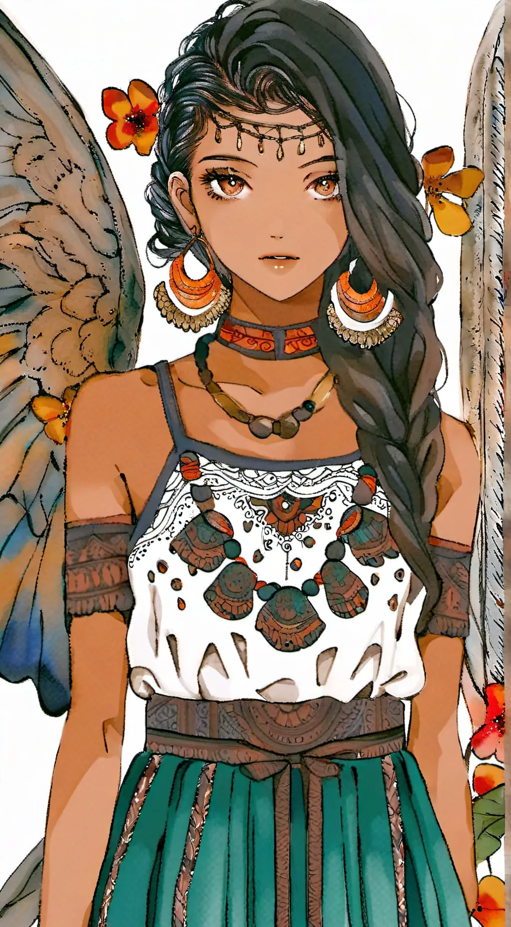 ai character: SAMARA background
