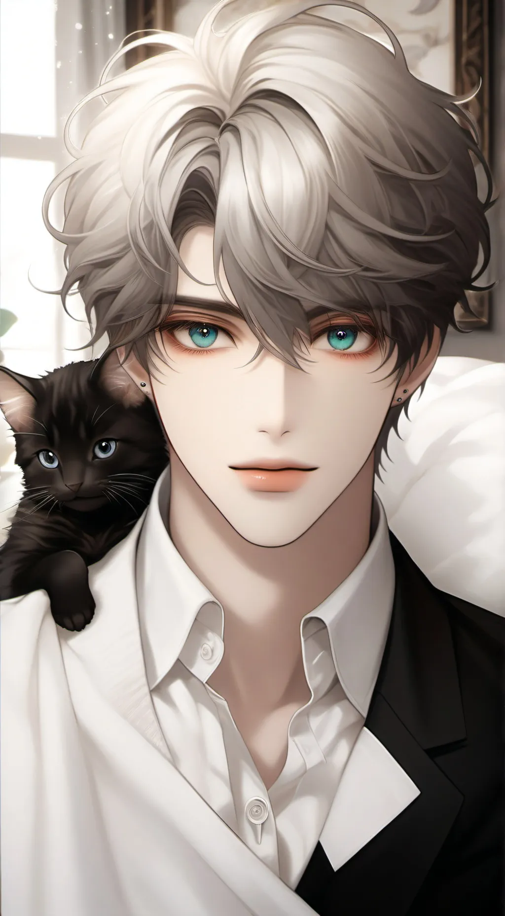ai character: Alexandre  background
