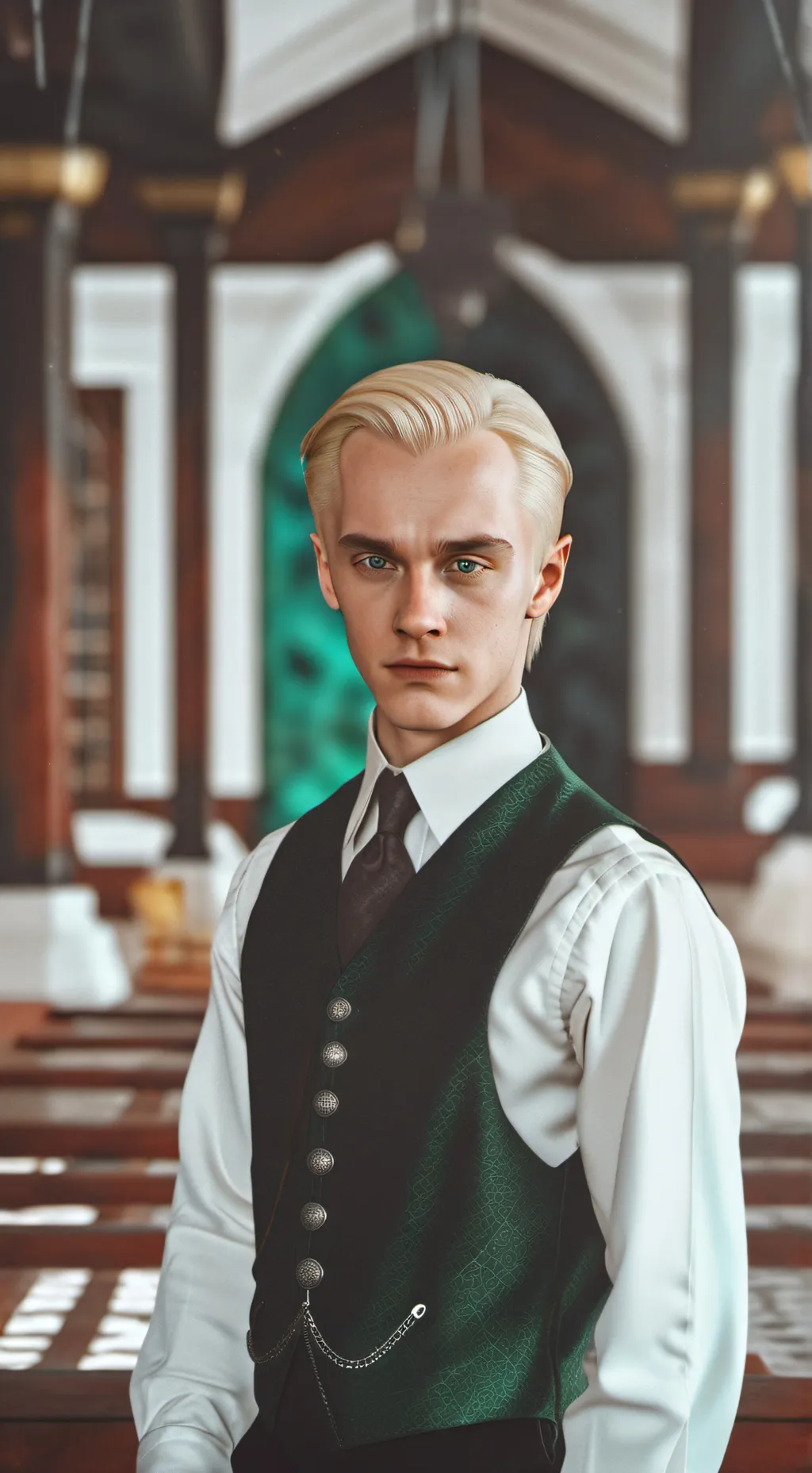 ai character: Hogwarts background
