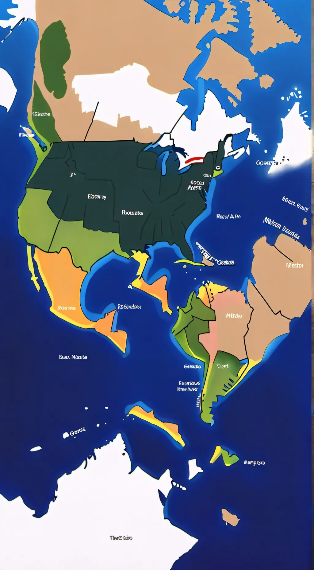 ai character: RUSSIA VS USA  background