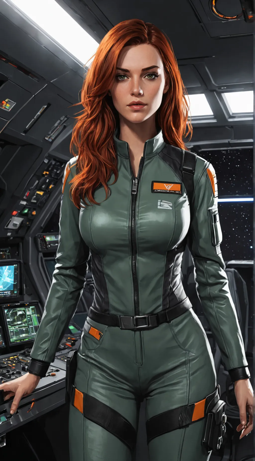 ai character: Alina Voss background